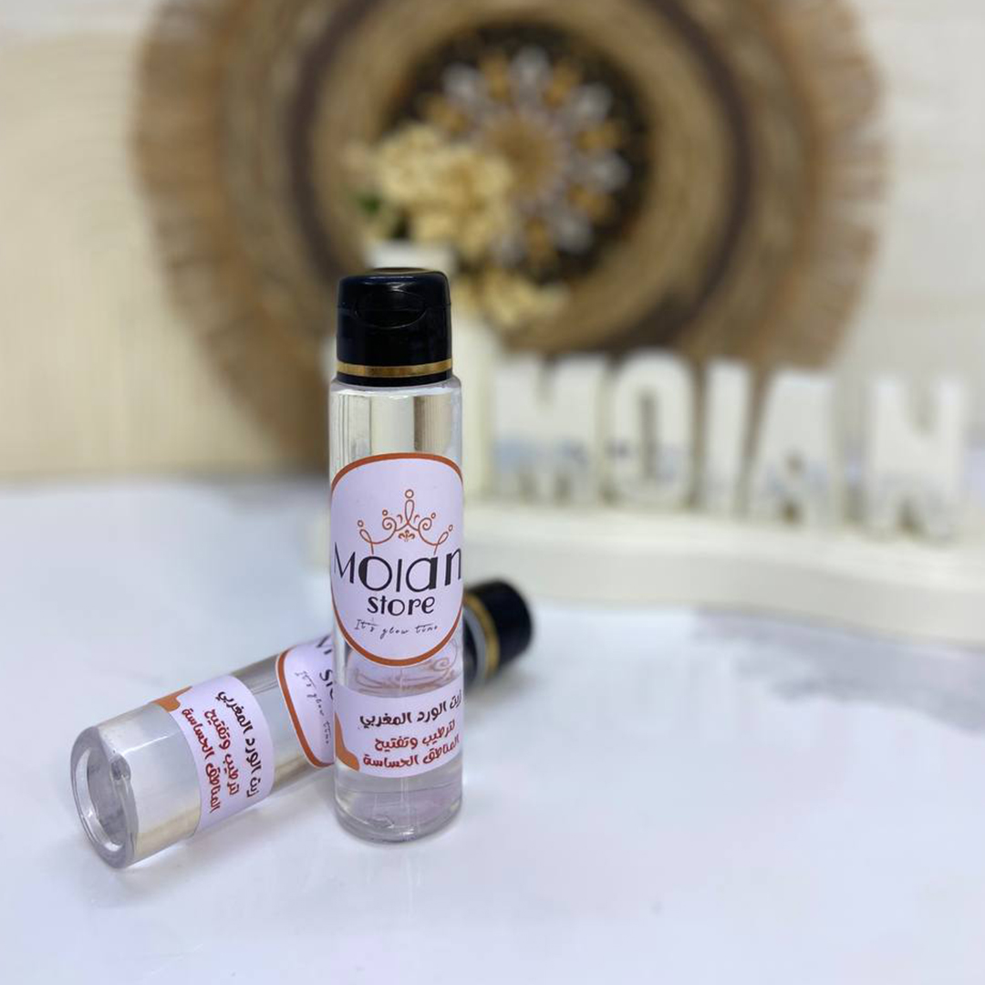 زيت الورد المغربي الأبيض ( الشفاف ) - Moroccan clear rose oil