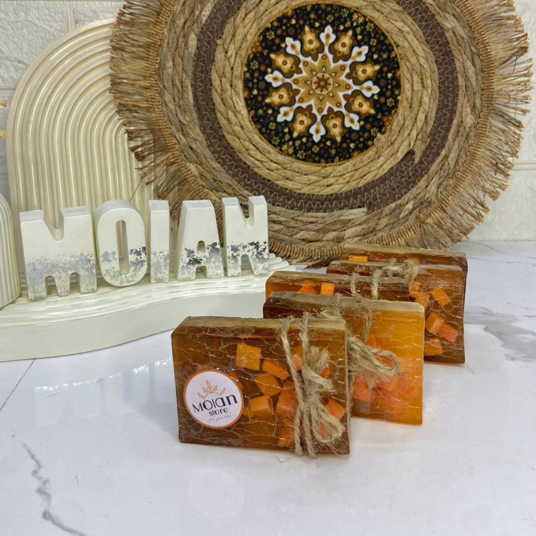 صابونة القهوة و البرتقال - Coffee & Orange Soap