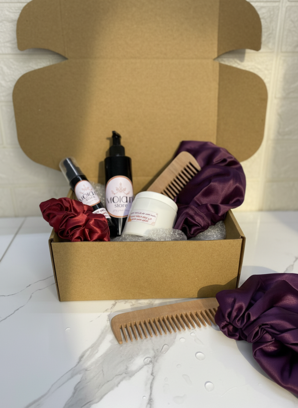 باكدجات علاجية للشعر 