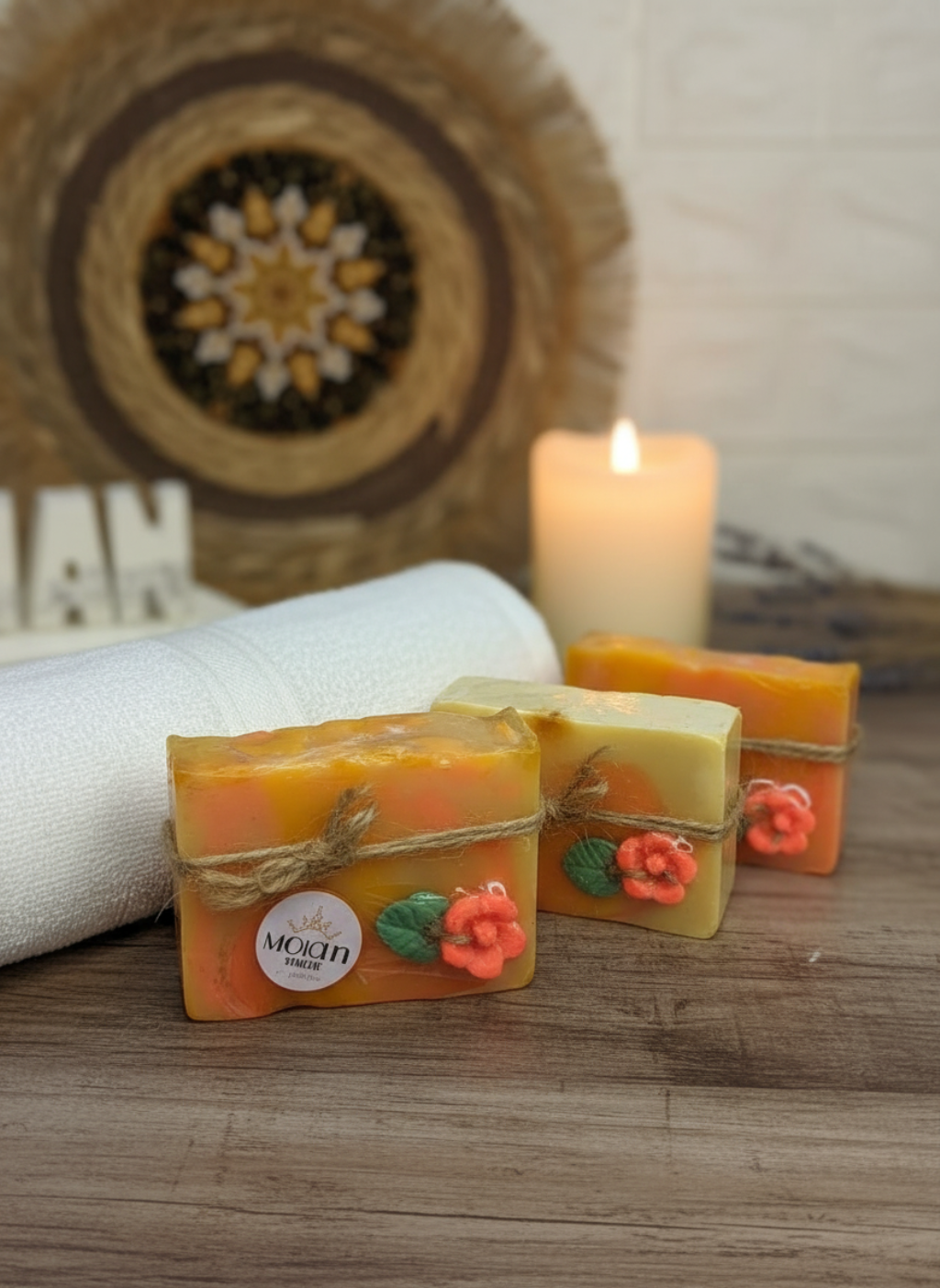 صابون طبيعي قطع