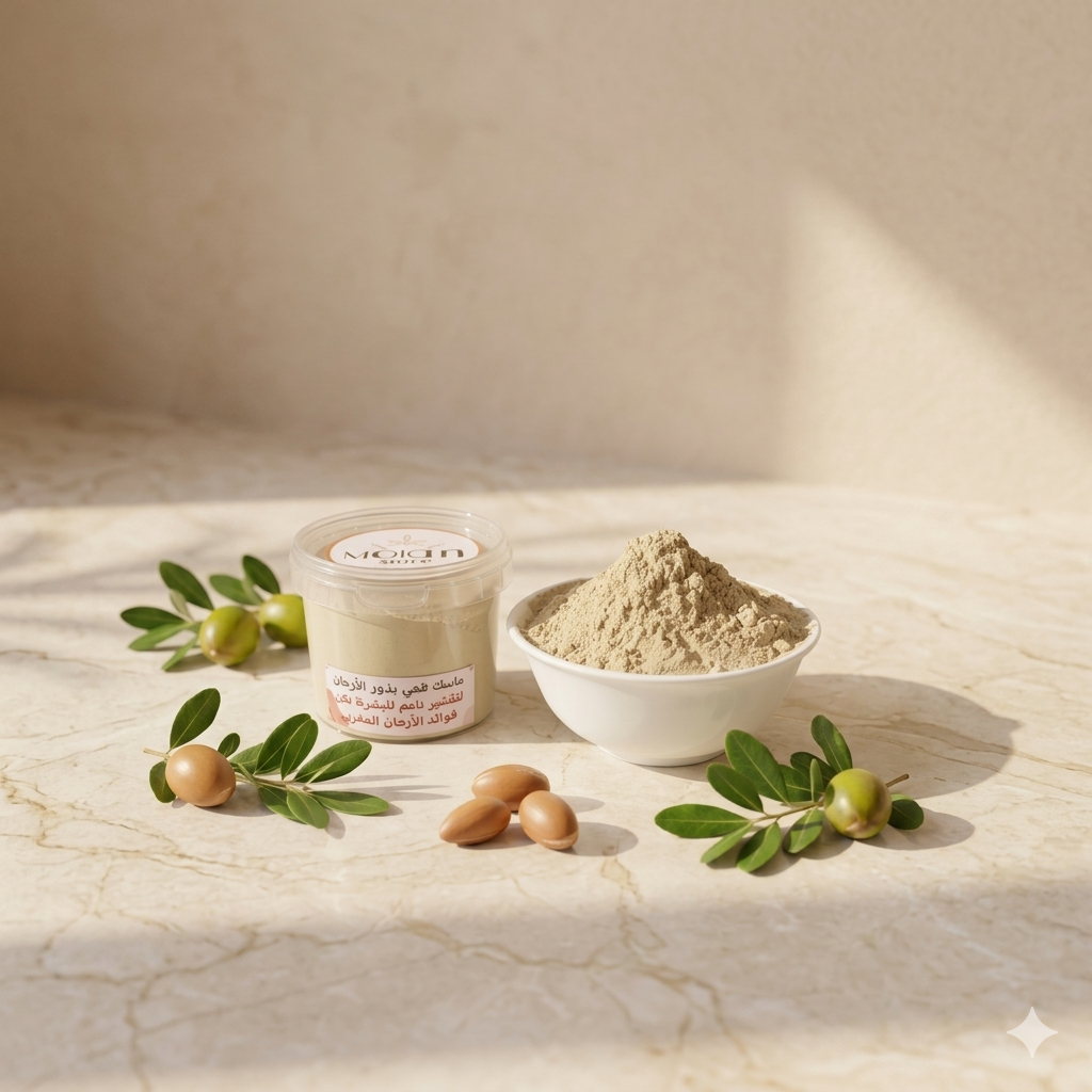 طمى بذور الأرجان - Argan Seed Ghassoul