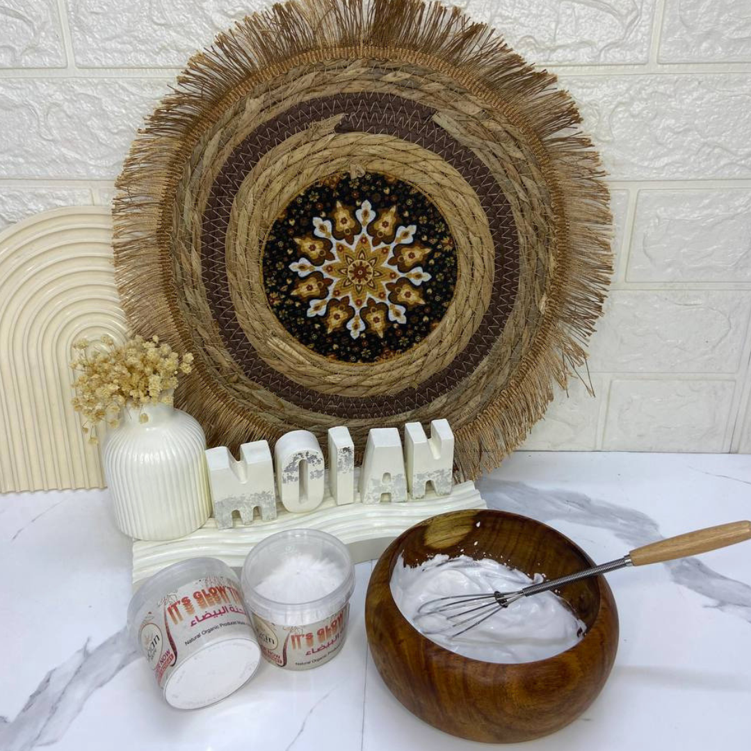 ماسك الحناء البيضاء - White Clay Mask