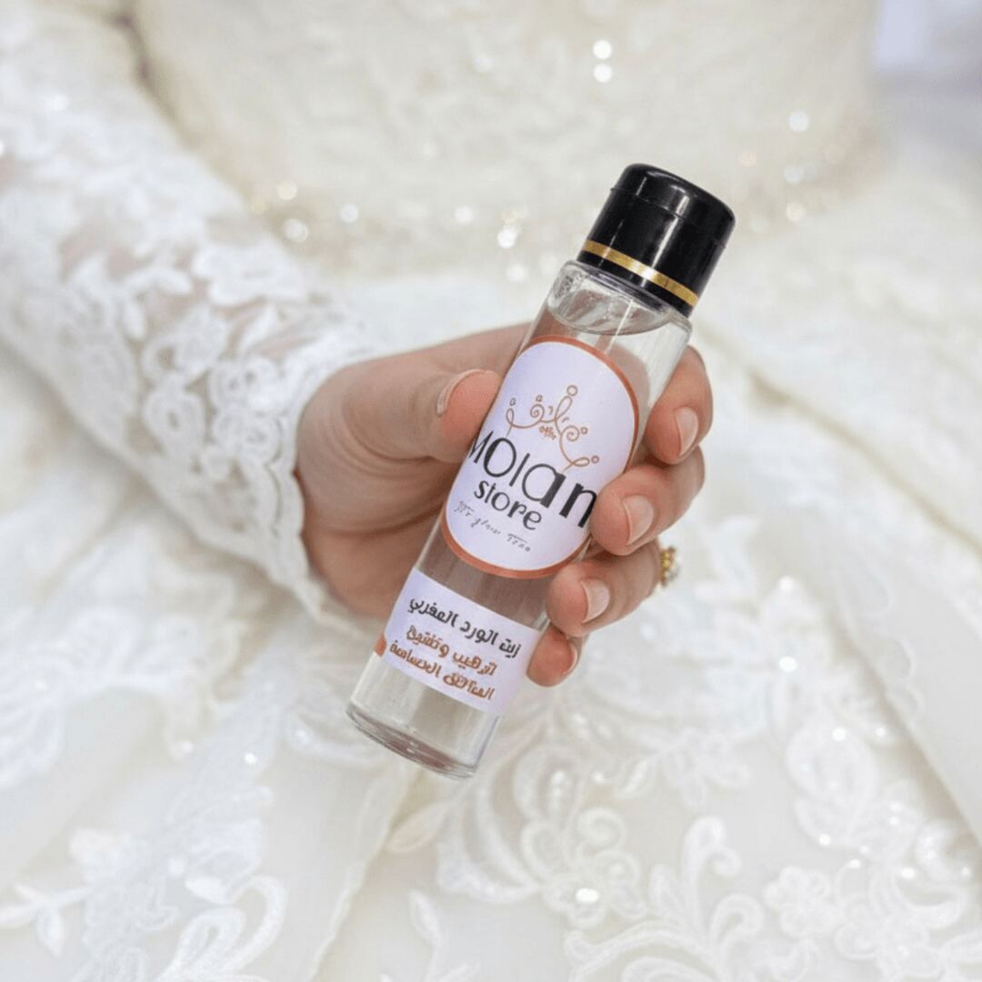 زيت الورد المغربي الشفاف -  Moroccan rose oil